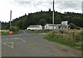 The crossroad at Douganhill in DG7 1QQ