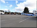 Moffat Mill's coach park in DG10 9QJ