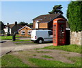 Red phonebox in Alvington in GL15 6BH