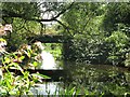 Footbridge over the River Colne northeast of Palmer's Moor Farm in UB8 2RW