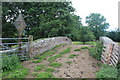 Track on Bridge 130, Monmouthshire & Brecon Canal in NP8 1LY