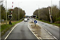 A483, Level Crossing near Mile Oak in SY10 9RL