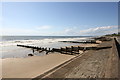 Groynes on Barmouth Beach in LL42 1LH