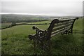 Bench on Pins Knoll, near Litton Cheney in DT6 4NF