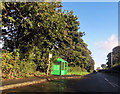 Ffrwd Cae Du bus stop in LL54 7UW