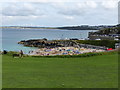 Beach viewed from St Ives head in TR26 1SY