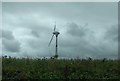 Wind turbine next to the A30 in TR4 8UN