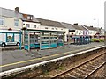 The 'Up' platform, Burry Port railway station in SA16 0ER