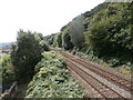 Railway lines at Llanbradach in CF83 3QQ
