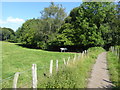 Bridleway approaching Great Roger's Wood in TN15 0NB