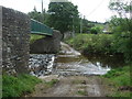 Ford and foot bridge over the River Wear, Westgate in DL13 1LN
