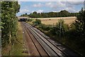 Railway line at Spittal, near Longniddry in EH32 0PH