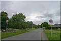 Entering West Linton in EH46 7JJ