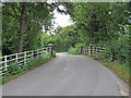 Bridge over Broome Beck in Broome