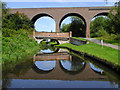 Bridge and viaduct across the canal near Kidderminster in DY11 7AA