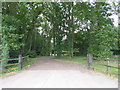 Entrance to Kell Wood in St. Cross, South Elmham