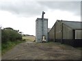 Grain silo at Brough House Farm in TS12 2QW