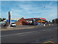 Petrol station on Rainham Road South, Dagenham in RM10 8XR