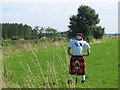 Scarecrow near Bridge of Goodie in FK8 3QX