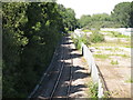 Railway - not disused - north of Thorney Mill Road in UB7 7EZ