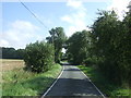 Minor road towards Cole End in CB10 2LJ