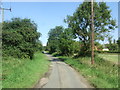 Minor road towards Stocking Green in CB10 2SS
