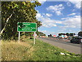 A45 Stonebridge Highway by Baginton Fields, southeast Coventry in CV3 4LE