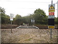 Railway crossing south of Mountnessing in CM13 1SE