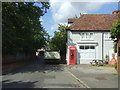 Telephone box on Church Street, Steeple Bumpstead in CB9 7EZ