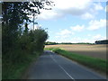 Lower Street (B1066) near Cranmore Green Farm in CO10 9AF