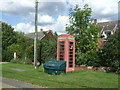 Telephone box on Upper Street, Stanstead in Stanstead