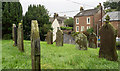 Gravestones at St. John's Church, Beckermet in CA21 2XS