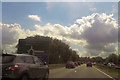 A419 approaching junction 15 of M4 in SN3 6FT