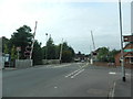 Level crossing, Uttoxeter Rd, Blythe Bridge in ST11 9HQ