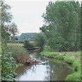 The River Sow, towards Tixall, Staffordshire in ST17 0UY
