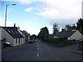 Leaving Auchterarder on the A824 in PH3 1PD