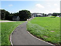 Path towards Mount Pleasant Way, Milford Haven in SA73 1BP