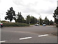 Roundabout on Bessemer Road, Welwyn Gaden City in AL7 1GB