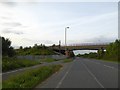 Railway bridge over A4421 (Gavray Drive) in OX26 5DP