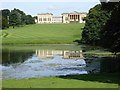 The Lake at Stowe, reflecting the house (Stowe School) in MK18 5EG