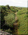 Single-track railway line north of Neyland Road, Steynton, Milford Haven in SA73 1HQ