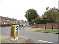 Ashdown Road at the junction of Broadwater Crescent in SG3 6NP