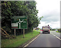 Approaching Cannards Grave roundabout in BA4 4NA