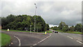 Orchard Way junction with Peasedown bypass in BA2 8TY
