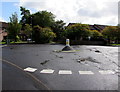 Unusual type of mini-roundabout in Creigiau in CF15 9ET