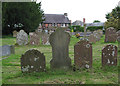 Churchyard of St. Weonards in HR2 8NN