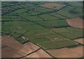 Stables and training track near Ashley: aerial 2017 in CB8 9FA