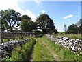 Track north of Heathcote in SK17 0AY
