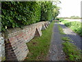 Boundary Wall at Cobb Court in BN27 3TH