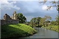 Stogursey castle moat in TA5 1TE